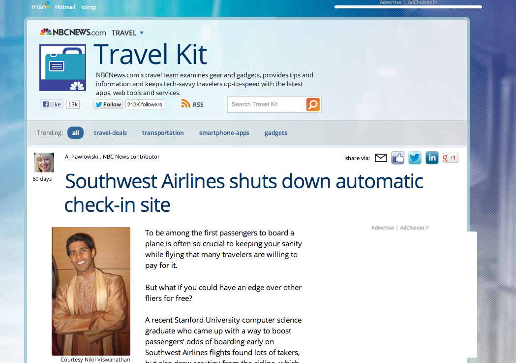 Front Page of NBCNews.com
